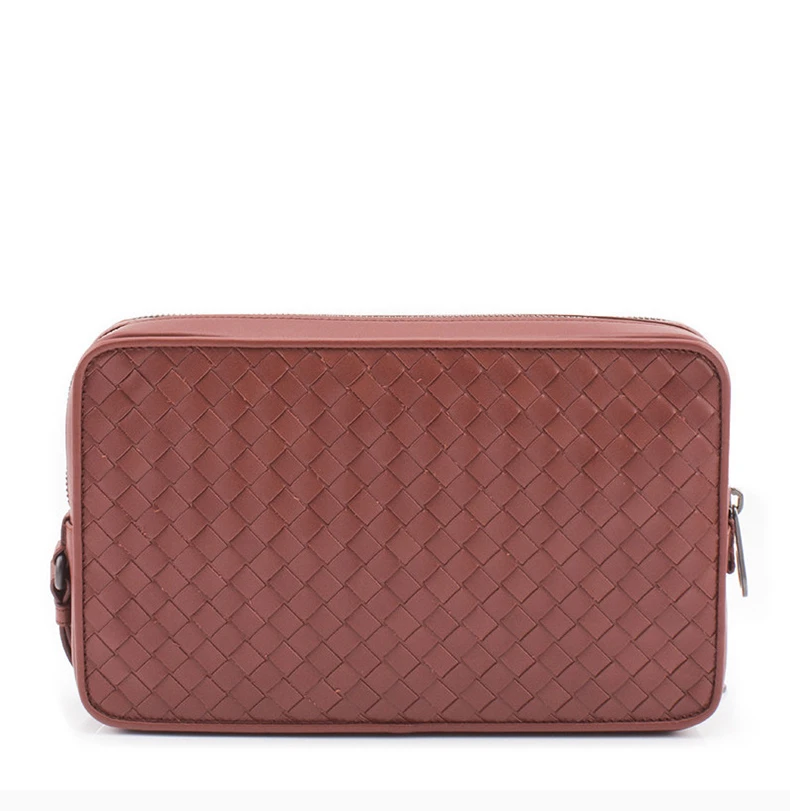 商品[国内直发] Bottega Veneta|BOTTEGA VENETA 浅红色男士手拿包 344776-V4651-6329,价格¥5533,第6张图片详细描述