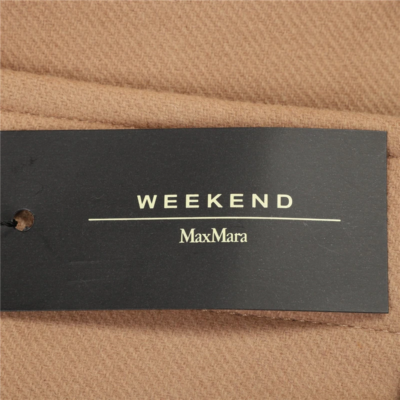 商品Max Mara|MAX MARA 女士驼色羊毛连帽大衣 50860853-600-001,价格¥3343,第1张图片详细描述