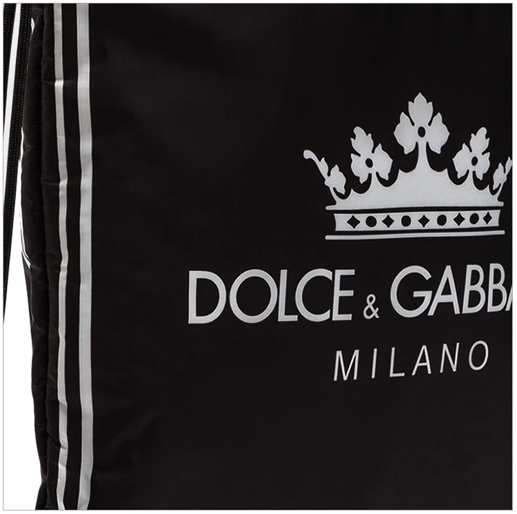 商品Dolce & Gabbana|Dolce&Gabbana 杜嘉班纳 男士黑色尼龙背包 BM1459-AS637-HNR18,价格¥2329,第5张图片详细描述