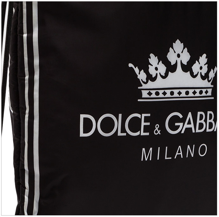 商品Dolce & Gabbana|Dolce&Gabbana 杜嘉班纳 男士黑色尼龙背包 BM1459-AS637-HNR18,价格¥2151,第7张图片详细描述