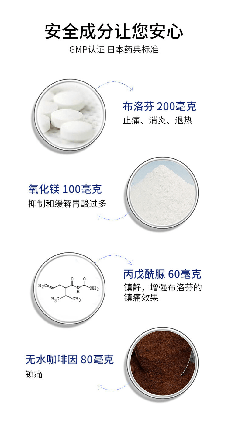 商品[国内直发] EVE|日本SS制药EVE止疼药金色头疼生理痛关节痛牙痛止痛40粒,价格¥151,第6张图片详细描述