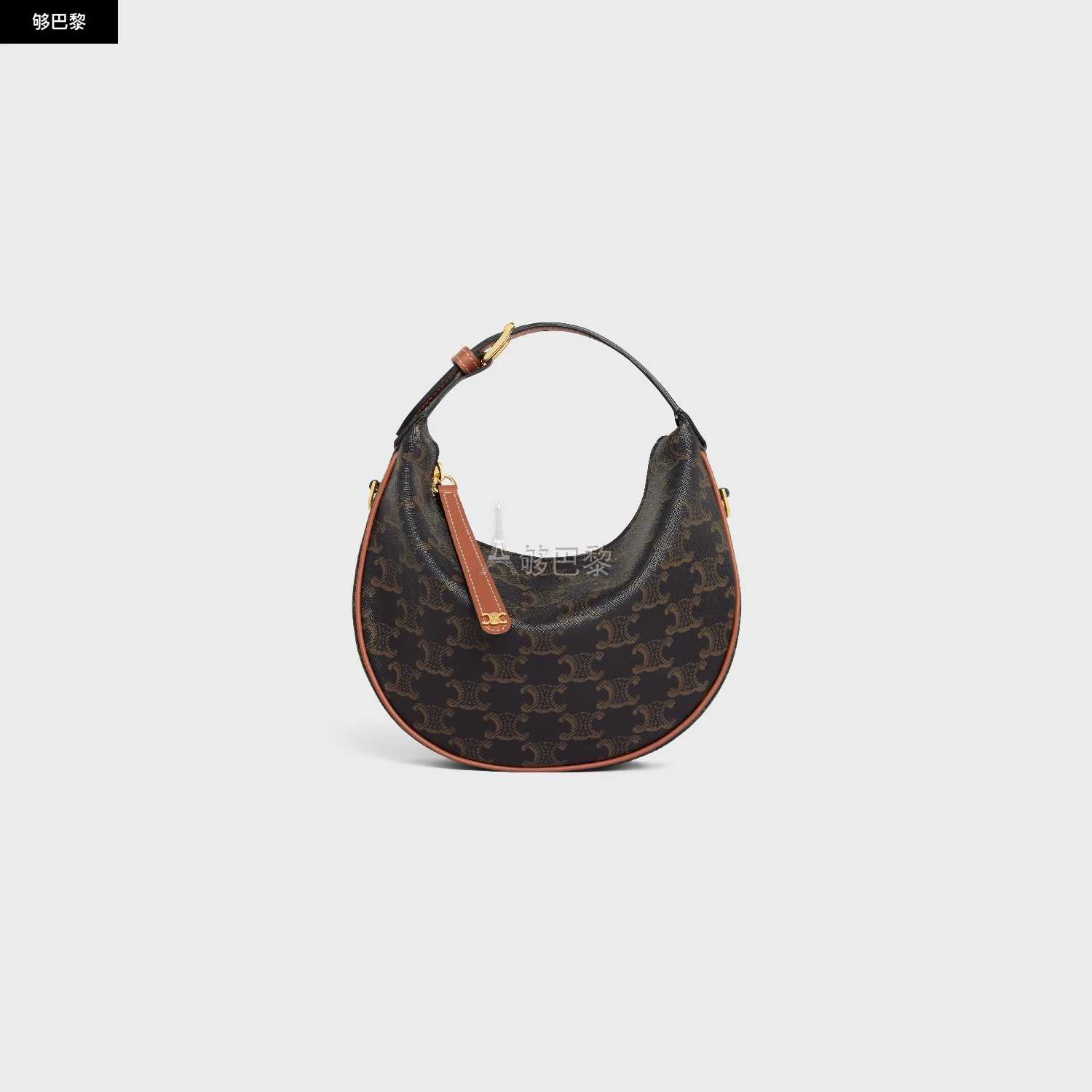 商品Celine|【预售】 赛琳 25春夏 女士 手提包 TEEN LULU标志印花手袋 120722FQM.04LU ,价格¥12694,第2张图片详细描述