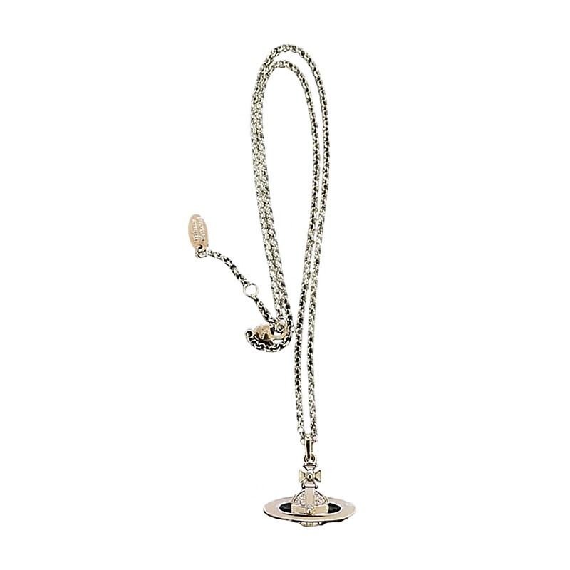 商品Vivienne Westwood|VIVIENNE WESTWOOD/西太后 女士金色（银色）/白色时尚项链,价格¥762,第4张图片详细描述