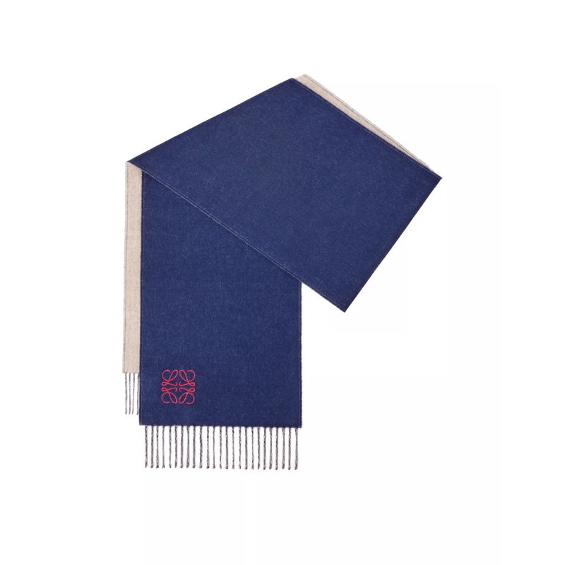 商品Loewe|LOEWE/罗意威  羊毛和羊绒双色围巾,价格¥2369,第11张图片详细描述