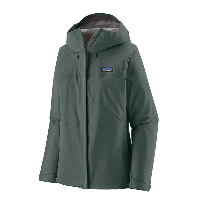 商品Patagonia|巴塔哥尼亚 23年新款 Torrentshell系列 女士绿色尼龙夹克,价格¥2003,第2张图片详细描述