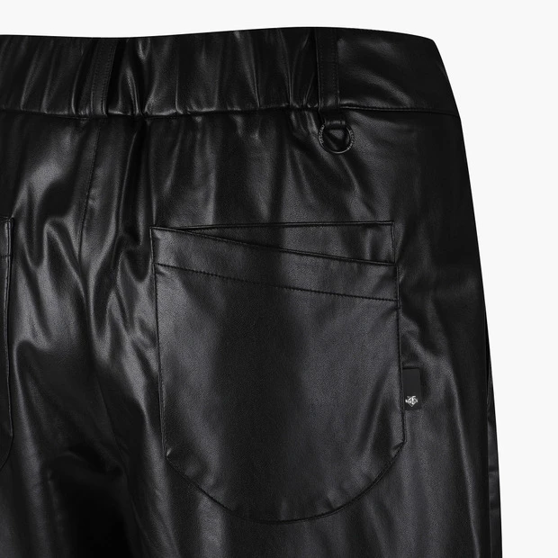 商品【预售商品15天发货】 DESCENTE|GOLF女性锥形宽松皮裤时尚个性 DO32WFPT92-BLKG,价格¥1288,第17张图片详细描述