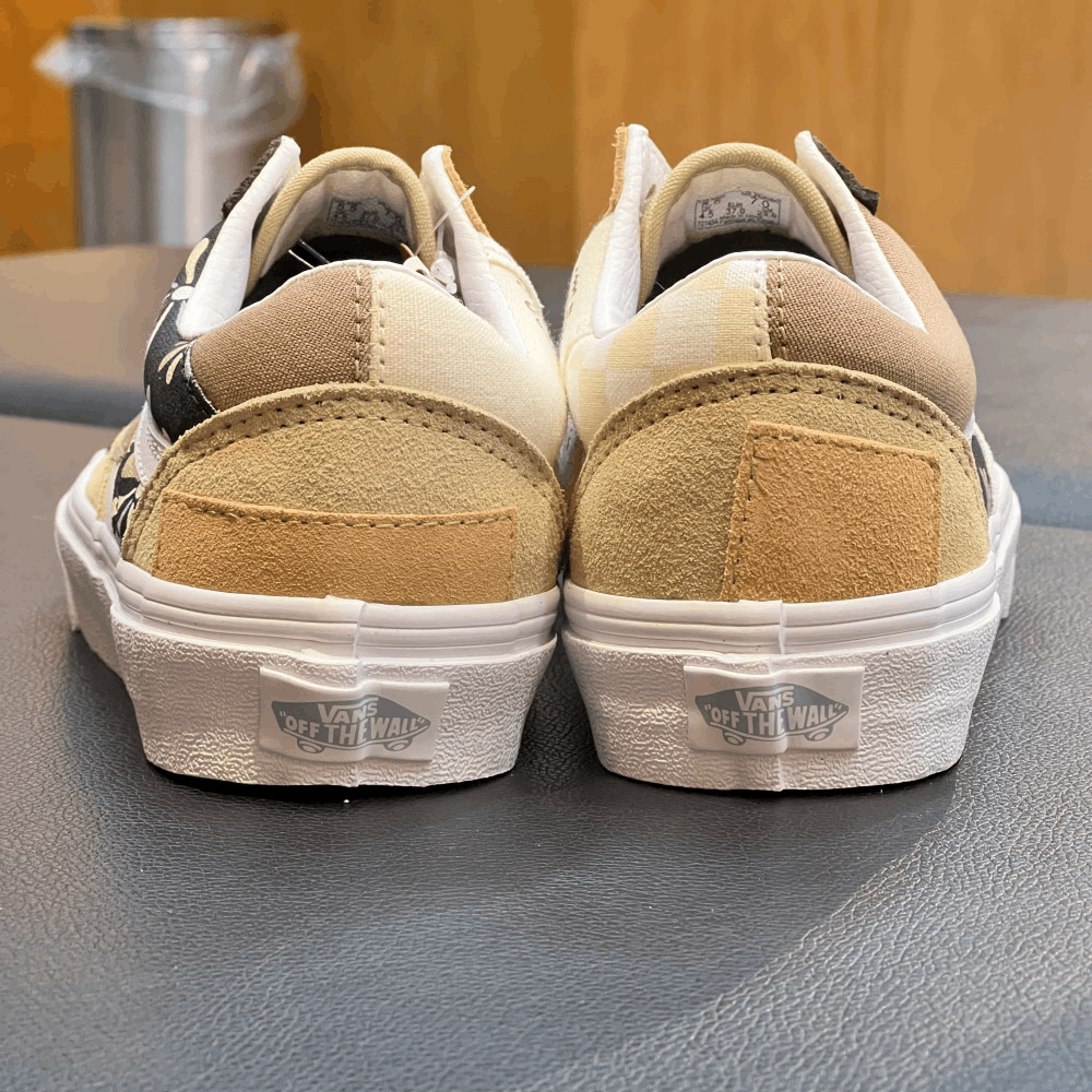 商品Vans|【韩国直邮|包邮包税】万斯[VANS] Ua Old Skool Patchwork # Divine # 女士鞋 # multi/true white (VN0A7Q4PAS0),价格¥259,第9张图片详细描述