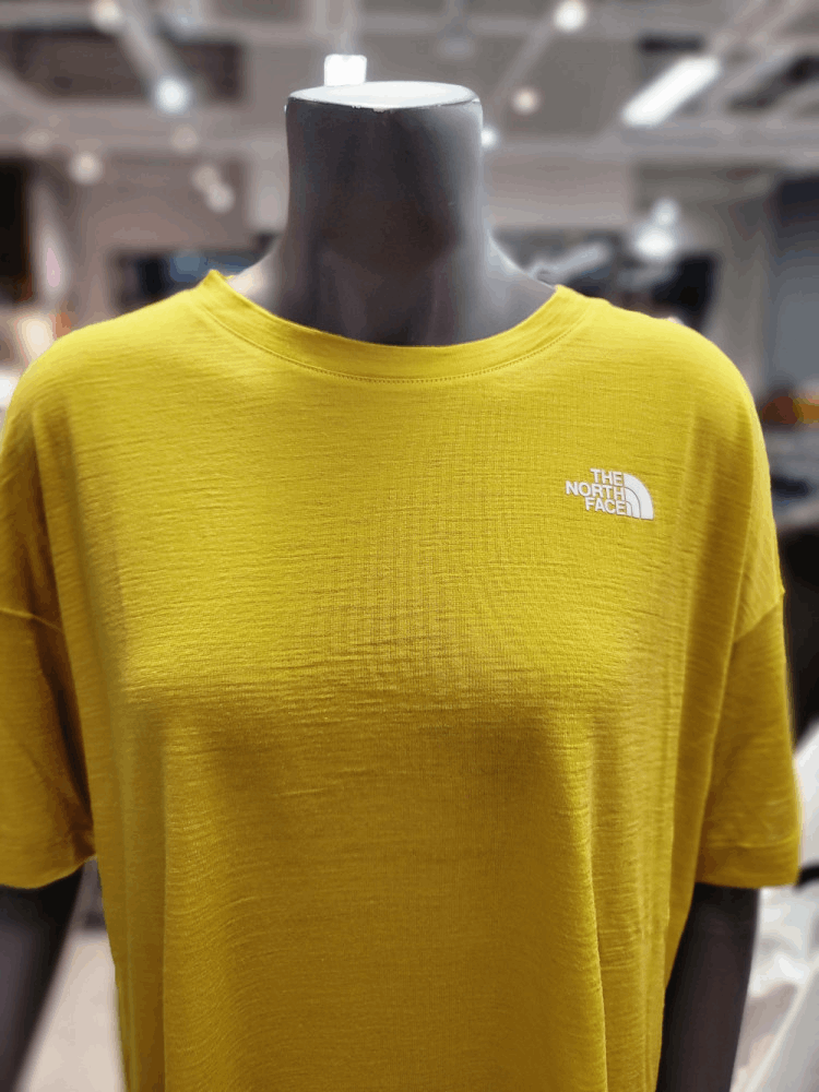商品The North Face|【Brilliant|包邮包税】北面户外 女士 MERINO 毛 短袖 T恤 NI7UN39B MUS,价格¥333,第5张图片详细描述