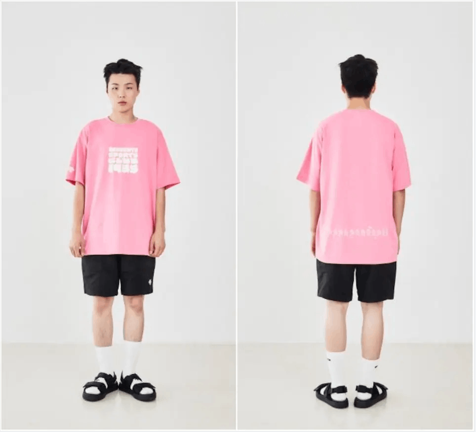 商品DESCENTE|【享贝家】DESCENTE 迪桑特 卡通图案短袖T恤 白色 SM323OTS71-WHT（现采购商品，下单后12天内发货）,价格¥377,第8张图片详细描述