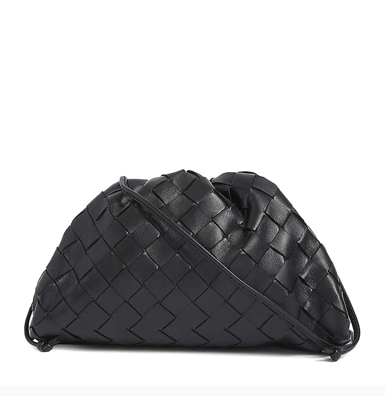 商品[国内直发] Bottega Veneta|Bottega Veneta 葆蝶家 女款黑银云朵包单肩包 585852-VCPP1-8803,价格¥11803,第5张图片详细描述