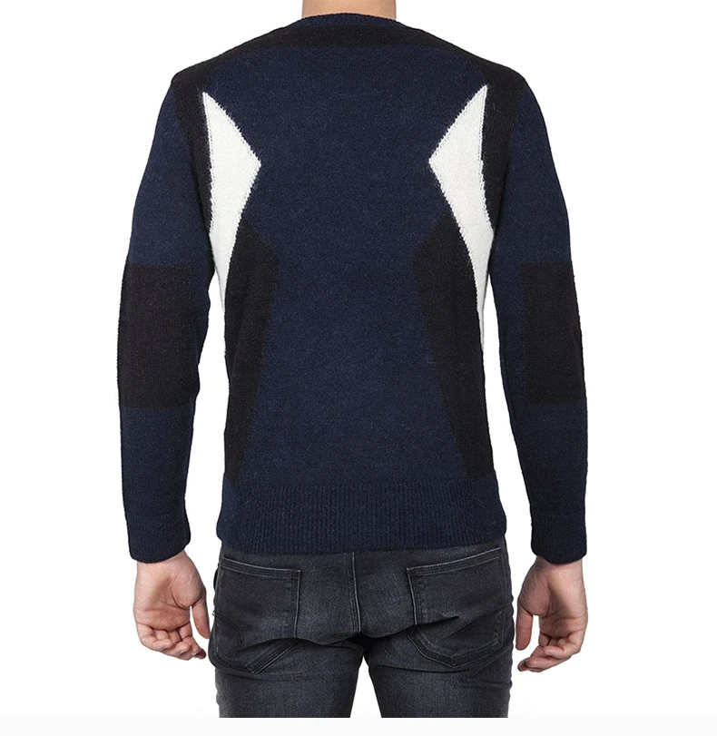 商品[国内直发] Neil Barrett|Neil Barrett 尼奥贝奈特 男士羊毛针织衫 BMA538V-B618C-1461,价格¥738,第5张图片详细描述