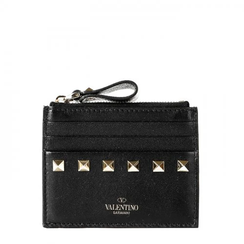 商品Valentino|VALENTINO 女士黑色钱包 XW2P0T35-BOL-0NO,价格¥1762,第1张图片详细描述