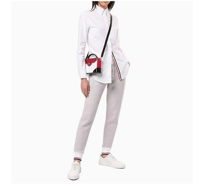 商品[国内直发] Thom Browne|THOM BROWNE 灰色女士运动裤 FJQ031A-06449-055,价格¥4186,第7张图片详细描述