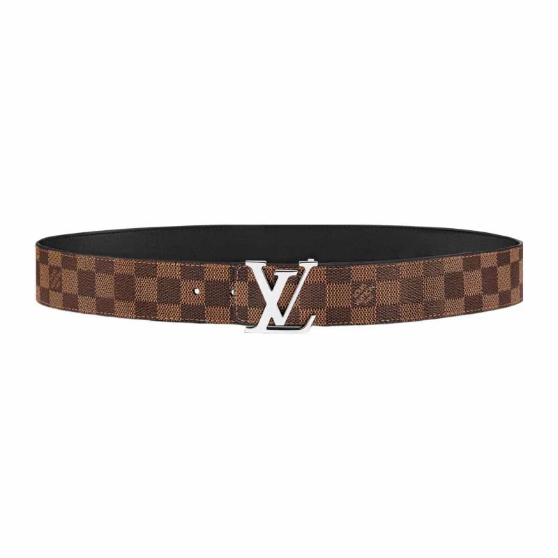 商品[国内直发] Louis Vuitton|LOUIS VUITTON LV双面平滑扣牛皮帆布腰带宽4cm,价格¥4419,第7张图片详细描述