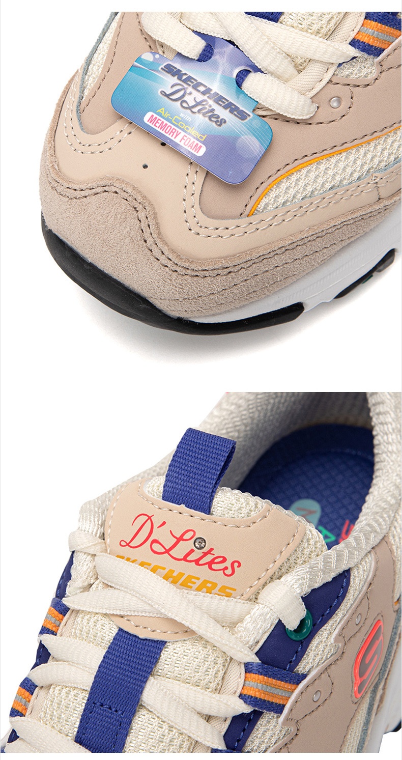 商品[国内直发] SKECHERS|斯凯奇 女 休闲鞋 熊猫鞋 11947-NTMT,价格¥486,第3张图片详细描述
