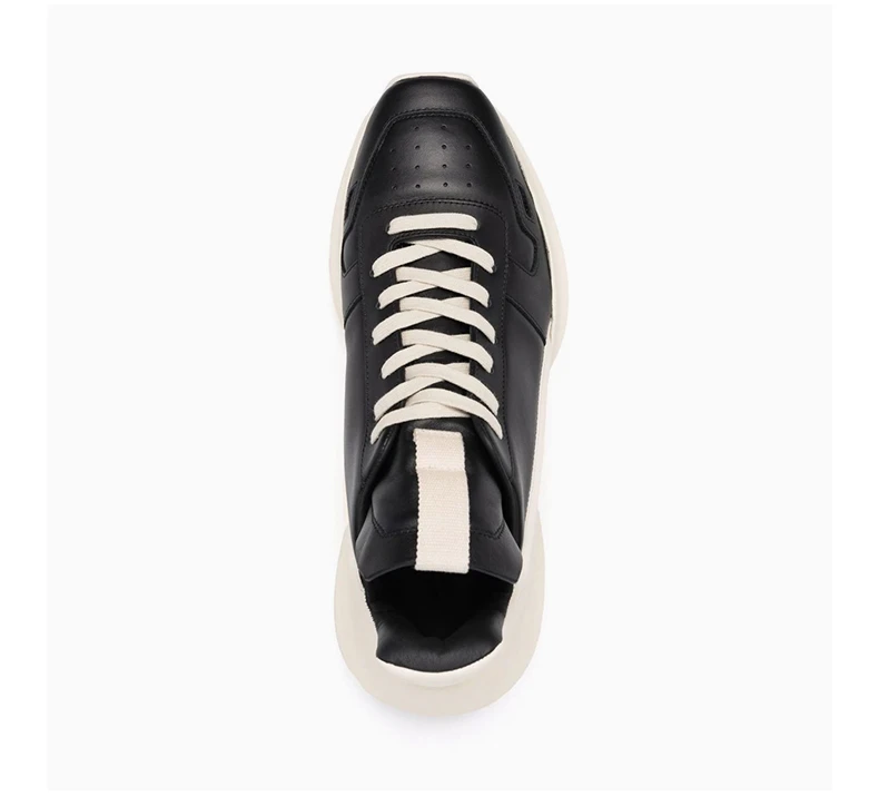 商品Rick Owens|RICK OWENS 男黑色男士运动鞋 RU02A5814-LPO-9111,价格¥4409,第7张图片详细描述