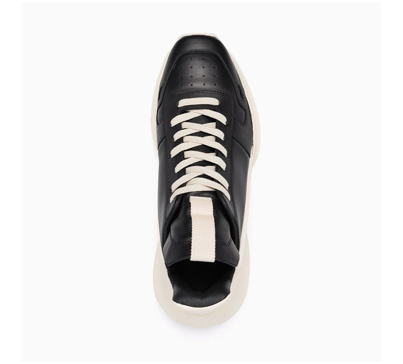 商品Rick Owens|RICK OWENS 男黑色男士运动鞋 RU02A5814-LPO-9111,价格¥4484,第9张图片详细描述