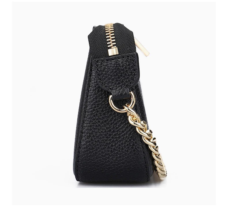 商品[国内直发] Michael Kors|Michael Kors 迈克高仕 黑色女士链条挎包 32F7GFDW6L-BLACK,价格¥721,第6张图片详细描述