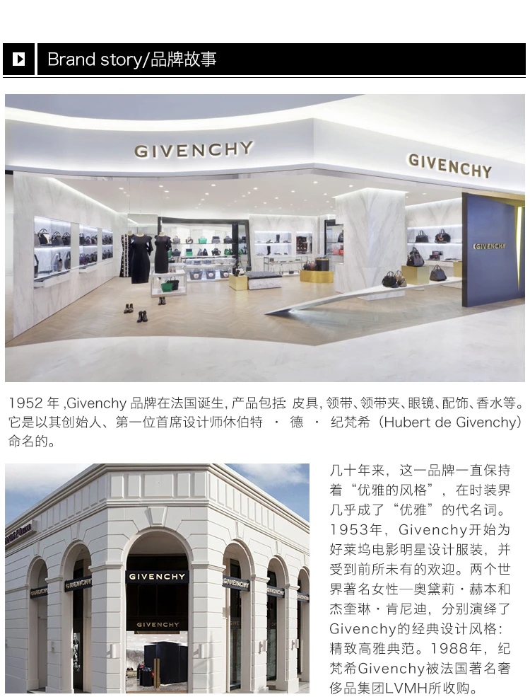 商品[国内直发] Givenchy|GIVENCHY 黑色女士卫衣/帽衫 17A7802524-009,价格¥3207,第9张图片详细描述