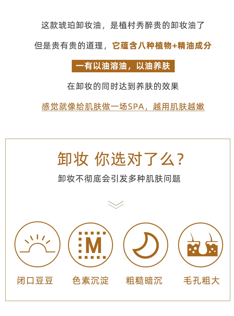 商品[国内直发] Shu Uemura|植村秀琥珀臻萃养肤洁颜油15ml*2（体验装）,价格¥59,第1张图片详细描述