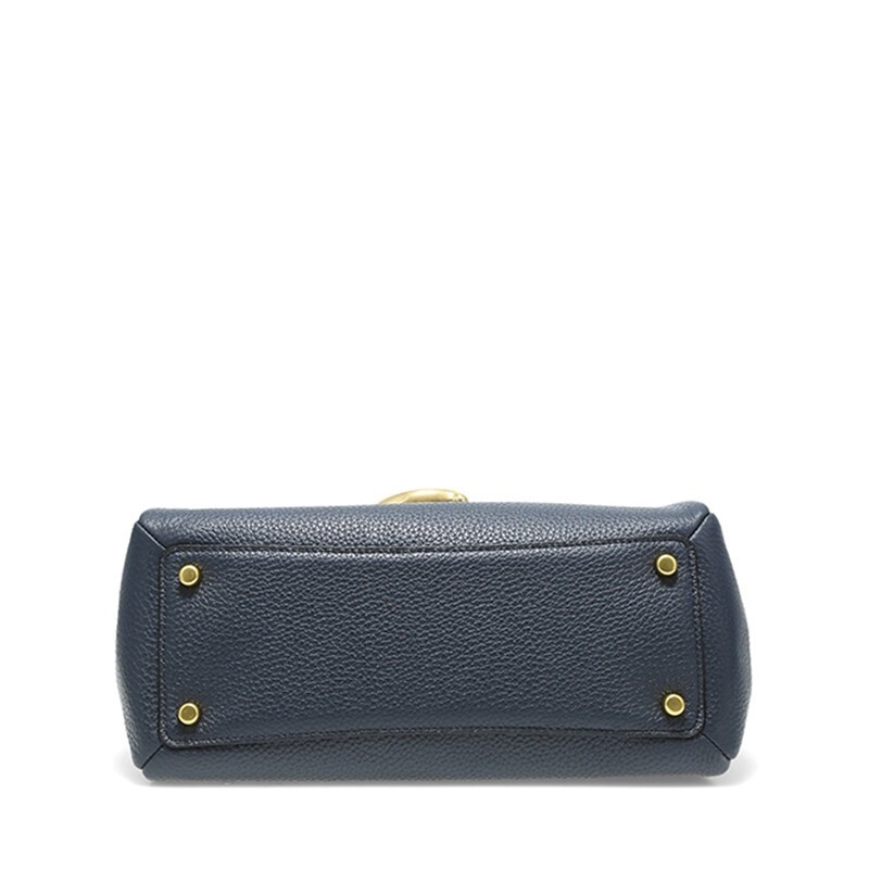 商品[国内直发] Coach|蔻驰女包COACH 奢侈品女士藏青色经典C扣单肩手提斜挎包藏青 3954 B4BHP,价格¥908,第4张图片详细描述
