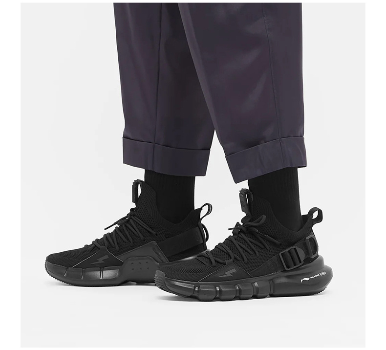 商品Neil Barrett|NEIL BARRETT 黑色 男士运动鞋 BCT353-P9022-01,价格¥969,第9张图片详细描述