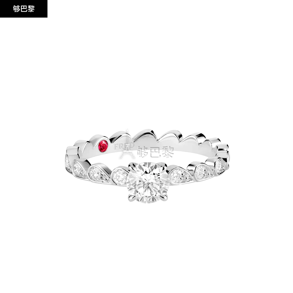 商品Fred|包邮包税【预售7天发货】 FRED 24春夏 女士 戒指 Pretty Woman iconic engagement ring 4B0978,价格¥64954,第4张图片详细描述