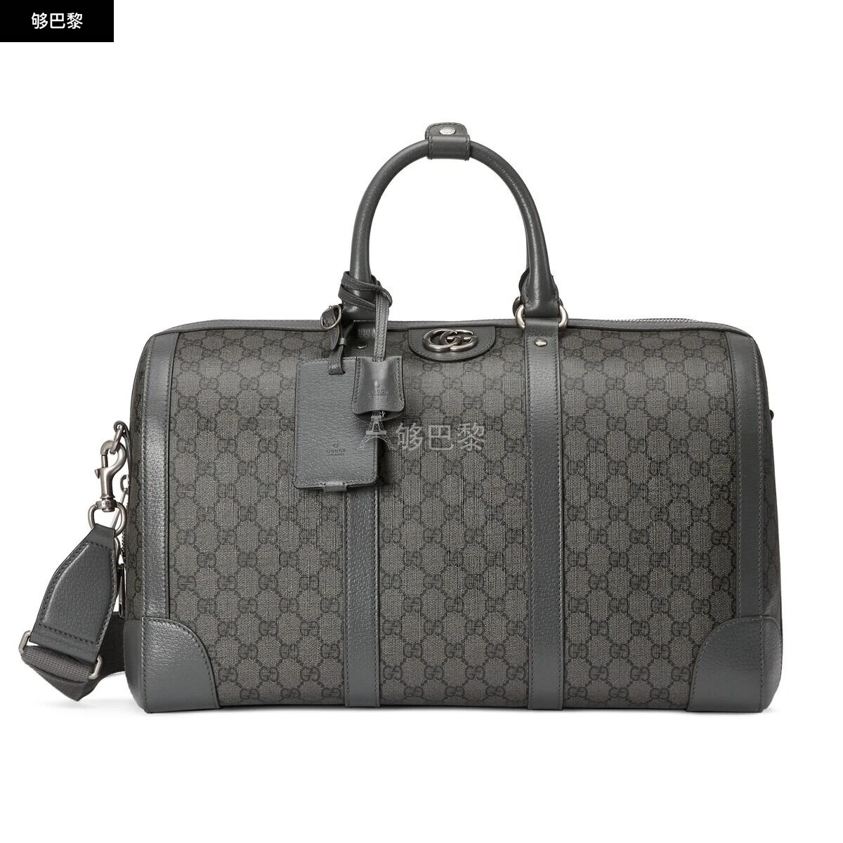 商品Gucci|【预售】 古驰 24秋冬 男士 旅行包 Ophidia系列小号旅行包 724642 UULHK 8576,价格¥18515,第5张图片详细描述