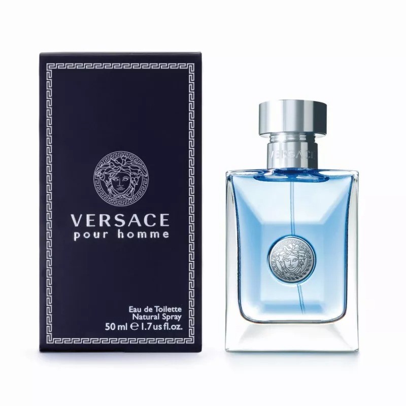 商品Versace|Versace范思哲同名经典男士香水50ml-100ml  EDT淡香水,价格¥330,第3张图片详细描述