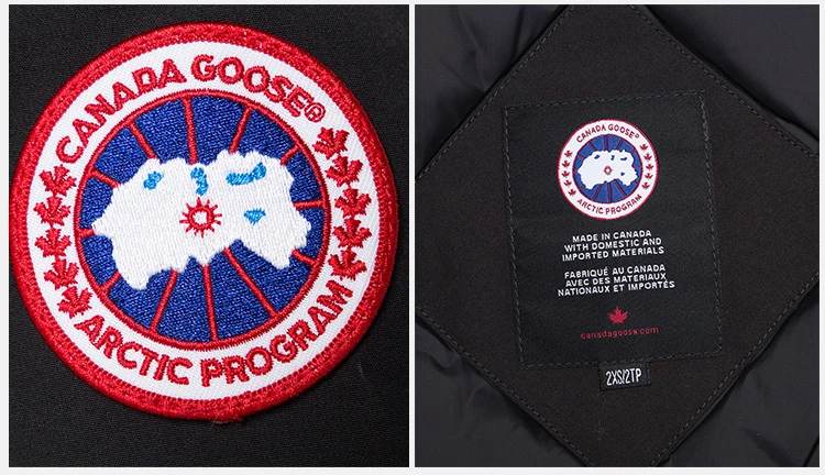 商品[国内直发] Canada Goose|CANADA GOOSE 黑色女士羽绒服 3037L-BLACK,价格¥7420,第25张图片详细描述