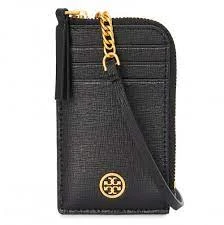 商品[国内直发] Tory Burch|TORY BURCH 黑色女士零钱包 84073-001,价格¥1043,第1张图片详细描述