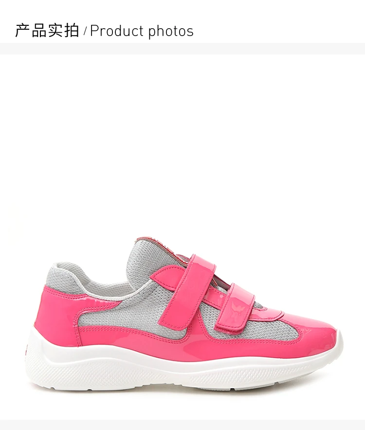 商品Prada|PRADA 粉色女士运动鞋 3E6427-ASZ-F0029,价格¥3035,第5张图片详细描述