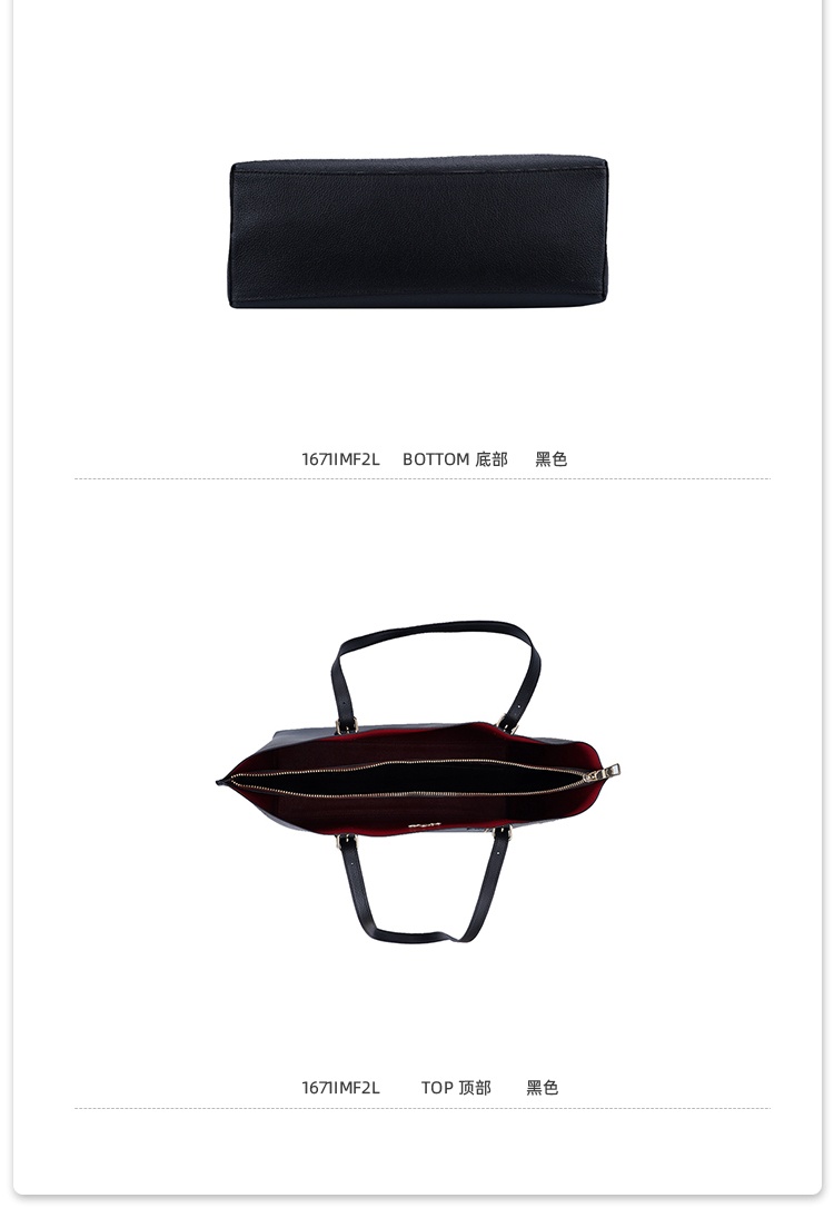 商品Coach|蔻驰Mollie系列女士卵石皮手提单肩托特包,价格¥1983,第5张图片详细描述