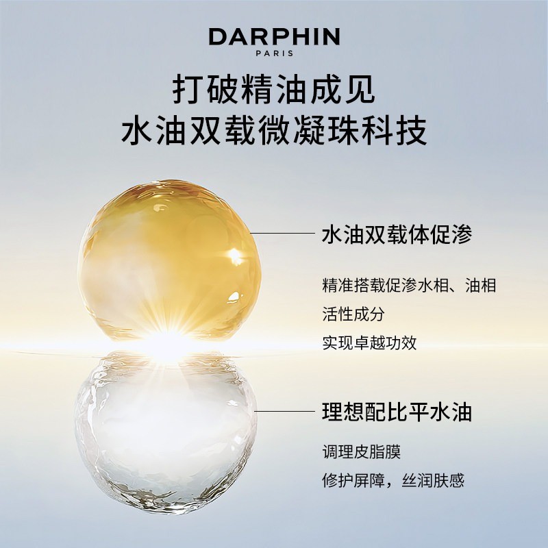 商品Darphin|【李佳奇推荐】朵梵双生精华30ml 淡纹焕亮 2023新品,价格¥586,第13张图片详细描述