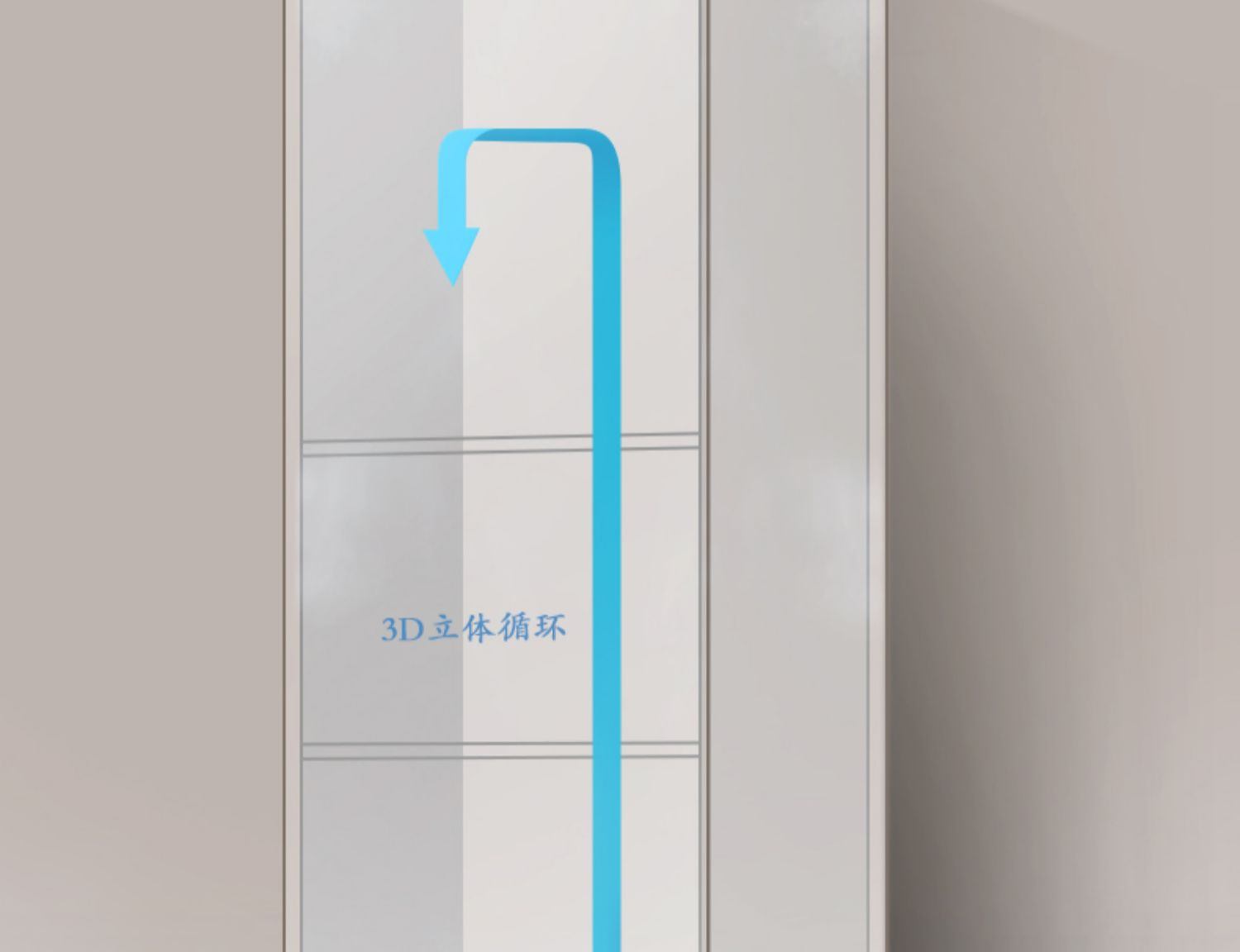 商品[国内直发] Panasonic|Panasonic/松下 三开门电冰箱风冷无霜变频小型家用一级节能TS30AX1,价格¥3677,第12张图片详细描述
