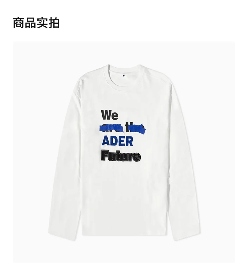 商品ADER error|ADER ERROR 男白色男士T恤 BKAFWLT05-OFFWHITE 【韩国产地商品，大陆地区收货约30-40天】,价格¥1123,第4张图片详细描述