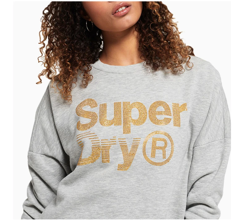 商品[国内直发] Superdry|SUPERDRY 灰色女士卫衣/帽衫 G20173XQ-RV5,价格¥222,第7张图片详细描述