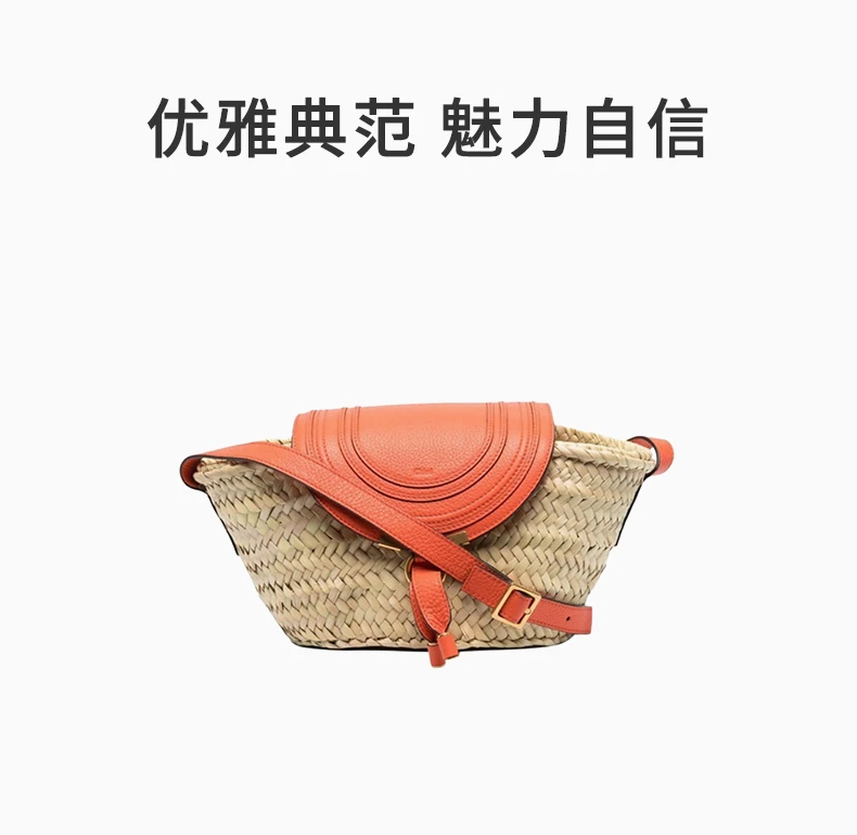 商品Chloé|CHLOE' 女士编织单肩包 C20US829-C97-818,价格¥2735,第1张图片详细描述