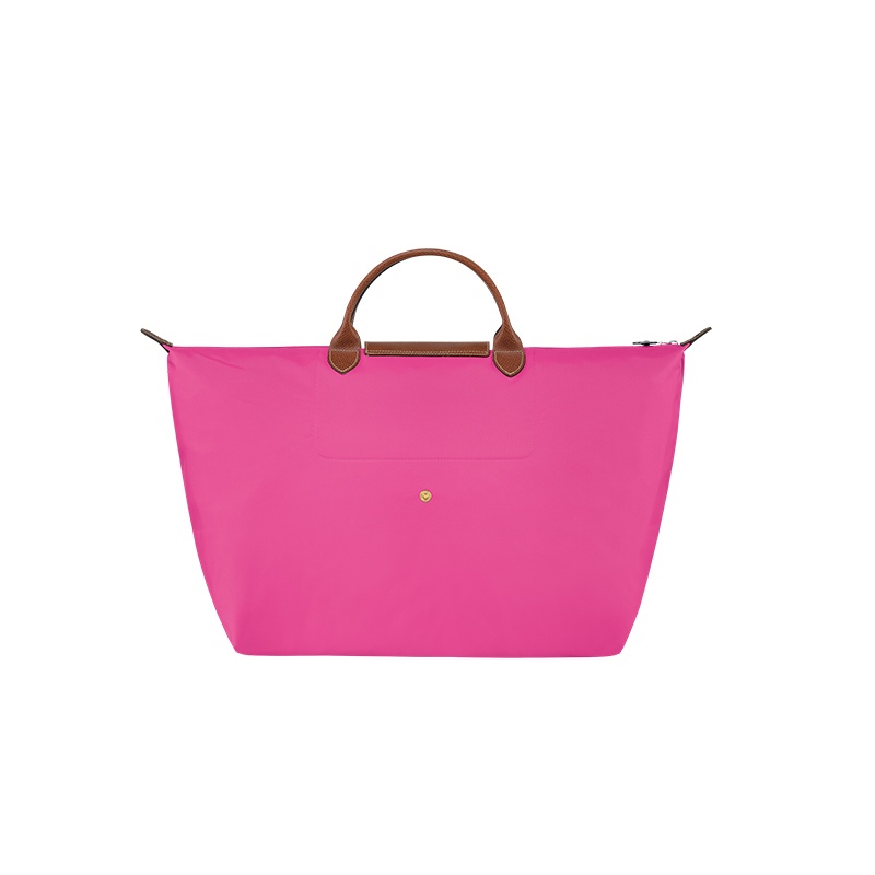 商品Longchamp|珑骧 女士帆布金色五金按扣拉链开合肩背托特包（7色可选）,价格¥1714,第10张图片详细描述