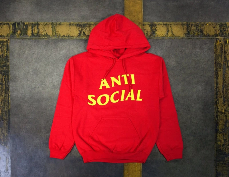 商品[国内直发] Anti Social Social Club|ANTI SOCIAL SOCIAL CLUB 男士红色卫衣 ASSW338,价格¥164,第1张图片详细描述