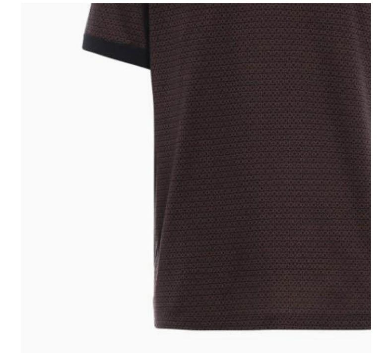 商品Salvatore Ferragamo|Salvatore Ferragamo 菲拉格慕 男士棕色经典Gancio Logo嵌花短袖Polo衫 12-1661-697732,价格¥1380,第6张图片详细描述