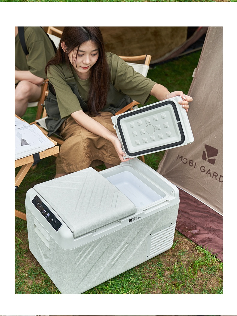 商品[国内直发] MobiGarden|车载冰箱户外露营移动保鲜母乳小冰箱制冷保温箱冷藏箱,价格¥1348,第28张图片详细描述