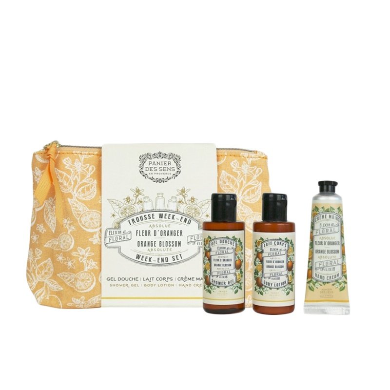 商品Panier Des Sens|Panier des Sens 南法庄园橙花洗护套装 沐浴露70ml+身体乳70ml+护手霜30ml,价格¥194,第2张图片详细描述