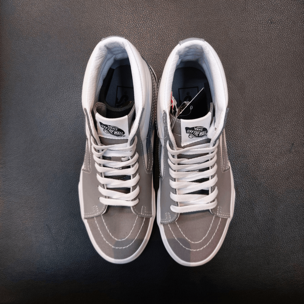 商品Vans|【韩国直邮|包邮包税】万斯 Sk8-Hi #Classic Sport #男女通用鞋 # frost gray/true white (VN0A5JMJA51),价格¥396,第3张图片详细描述