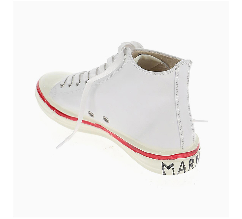 商品Marni|MARNI 女士白色帆布鞋 SNZW006602-P3350-ZI526,价格¥1660,第9张图片详细描述