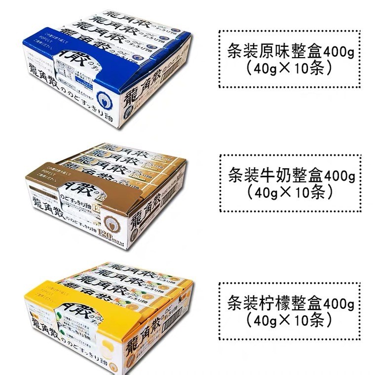 商品[国内直发] Ryukakusan|龙角散袋装清凉薄荷护嗓润喉糖白桃味西柚味水果糖零食,价格¥63,第3张图片详细描述