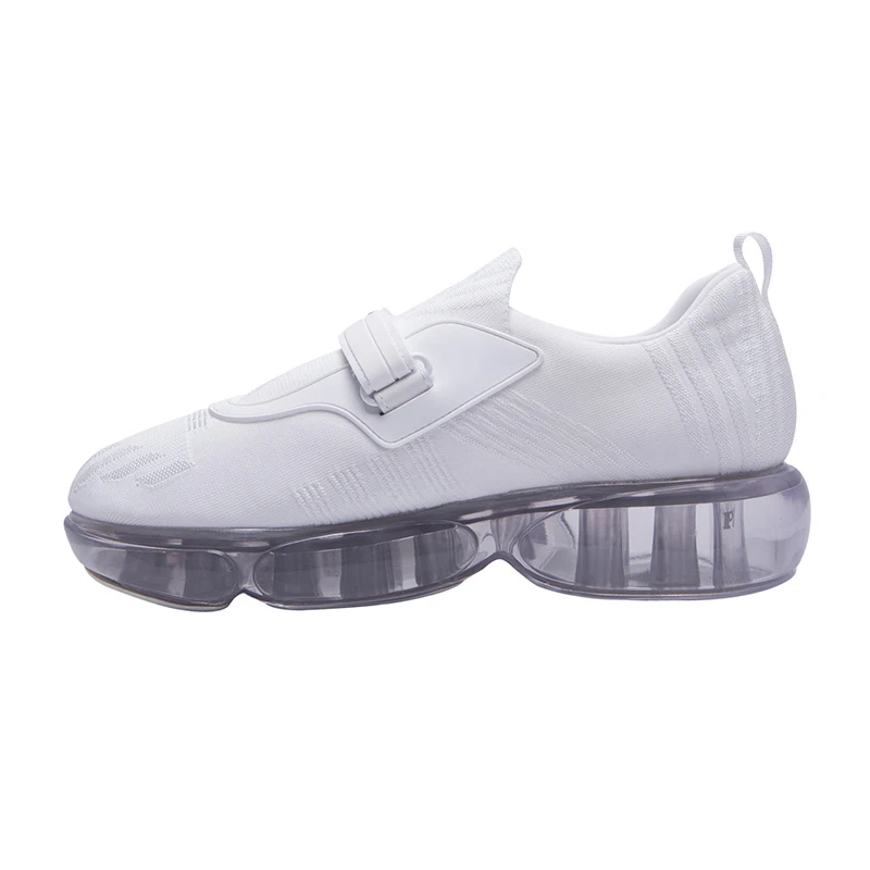 商品Prada|Prada 普拉达 女士白色聚酯纤维休闲鞋 1E651I-T2O-F0009,价格¥2756,第5张图片详细描述