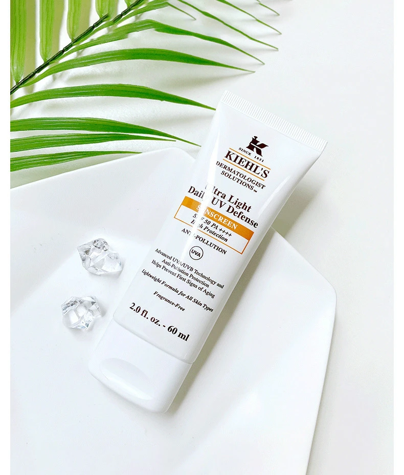 商品Kiehl's|【包邮装】KIEHLS 科颜氏 广谱防晒隔离乳液SPF50 PA++++ 60ml,价格¥330,第1张图片详细描述