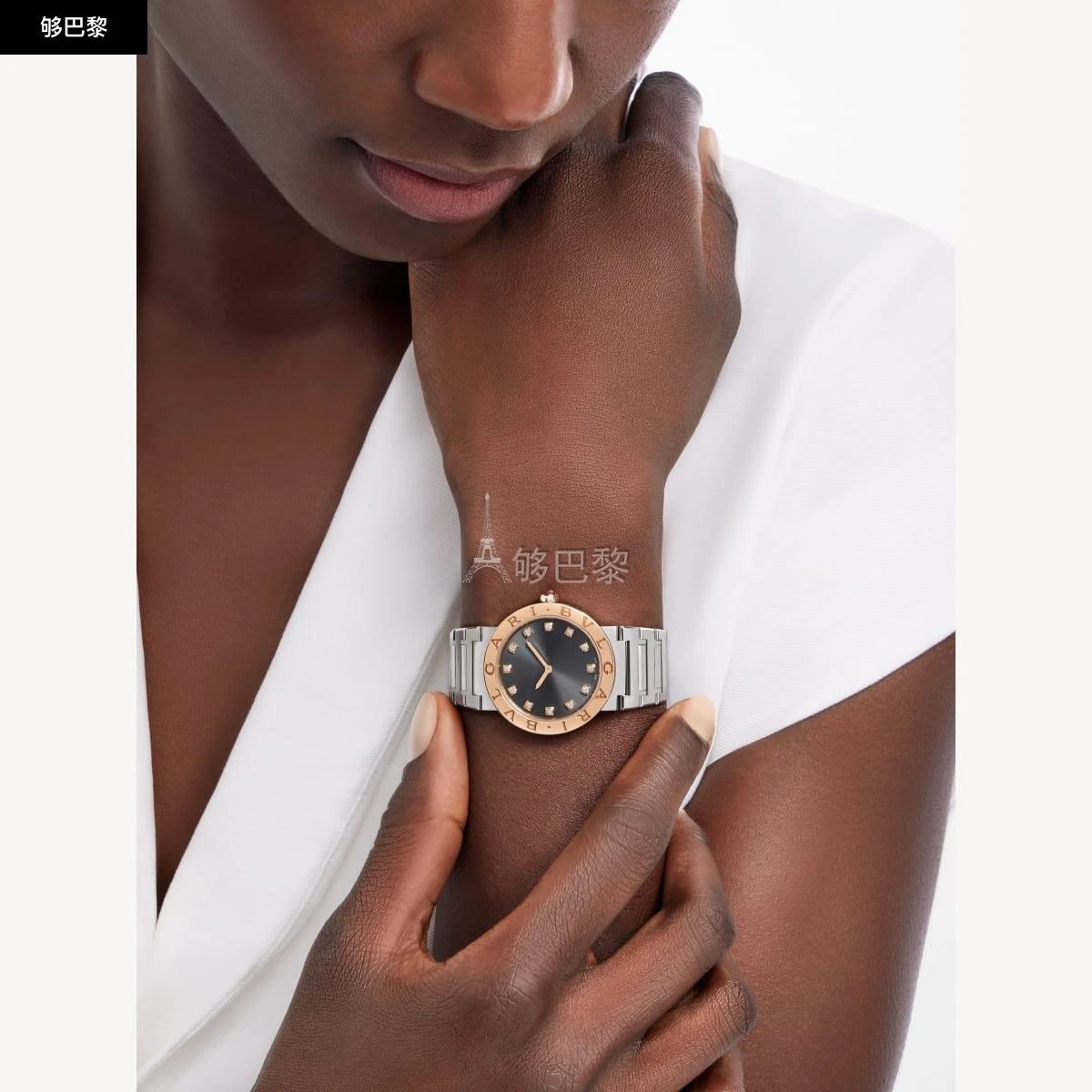 商品BVLGARI|包邮包税【预售7天发货】 BVLGARI宝格丽 23秋冬 女士 腕表 BVLGARI BVLGARI MONTRE 103757,价格¥61060,第4张图片详细描述