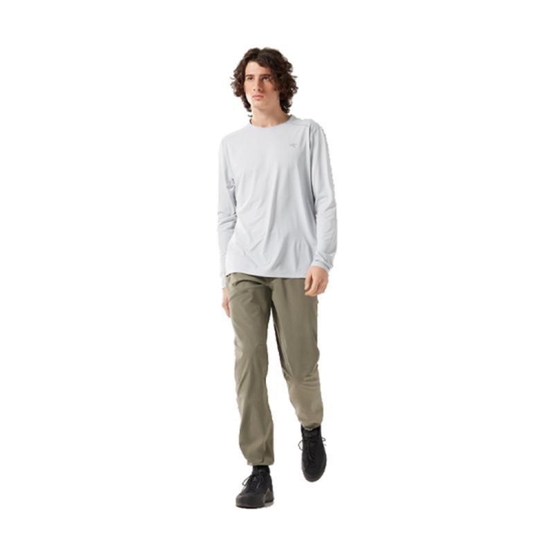 商品Arc'teryx|ARCTERYX始祖鸟 CORMAC CREW 男士长袖白色T恤,价格¥606,第2张图片详细描述